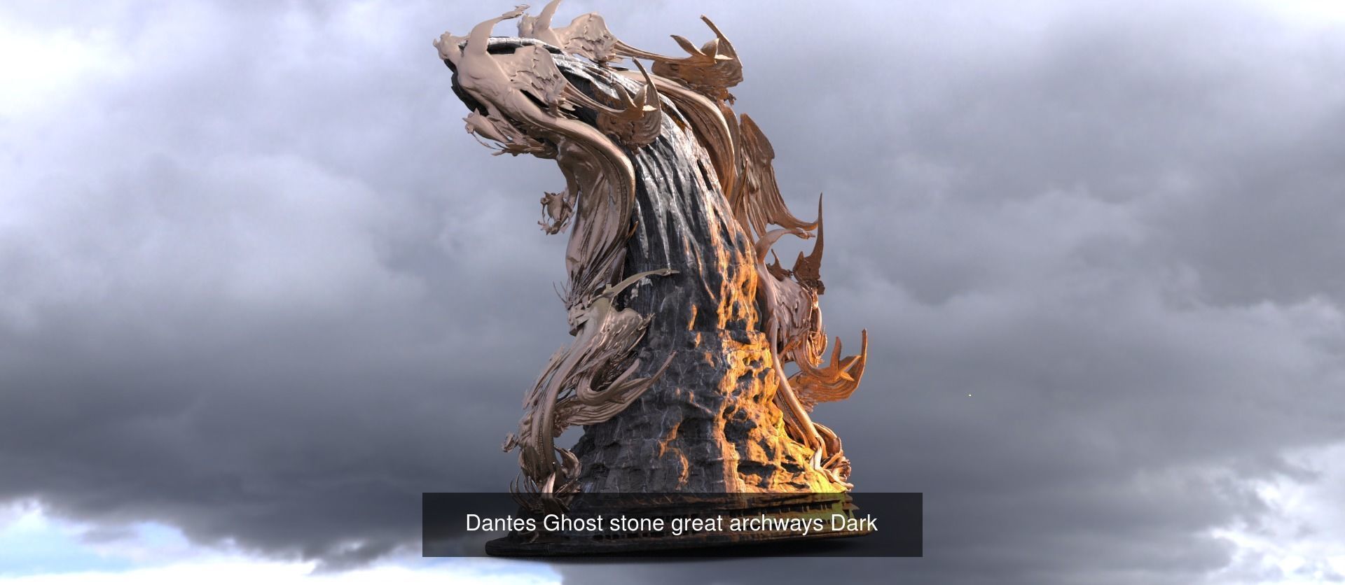 Dantes Angel Ink mirror sculpture collection _22