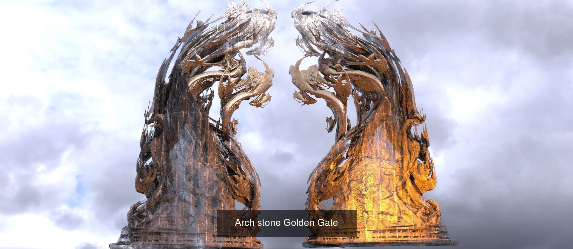 Dantes Angel Ink mirror sculpture collection _23