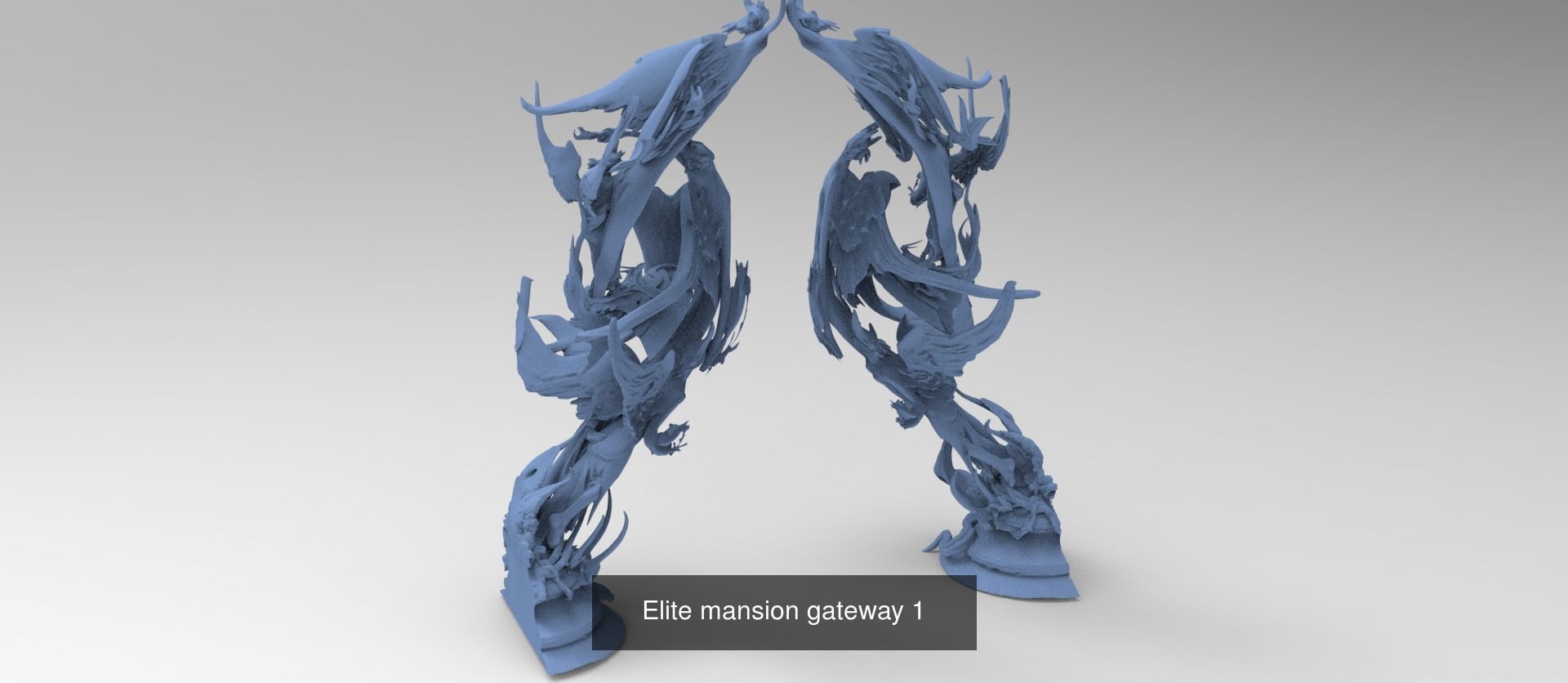 Dantes Angel Ink mirror sculpture collection _14