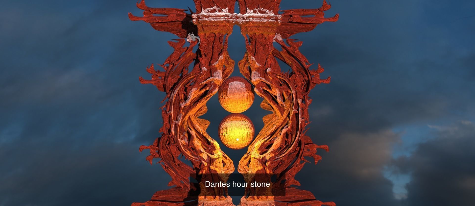 Dantes Angel Ink mirror sculpture collection _5