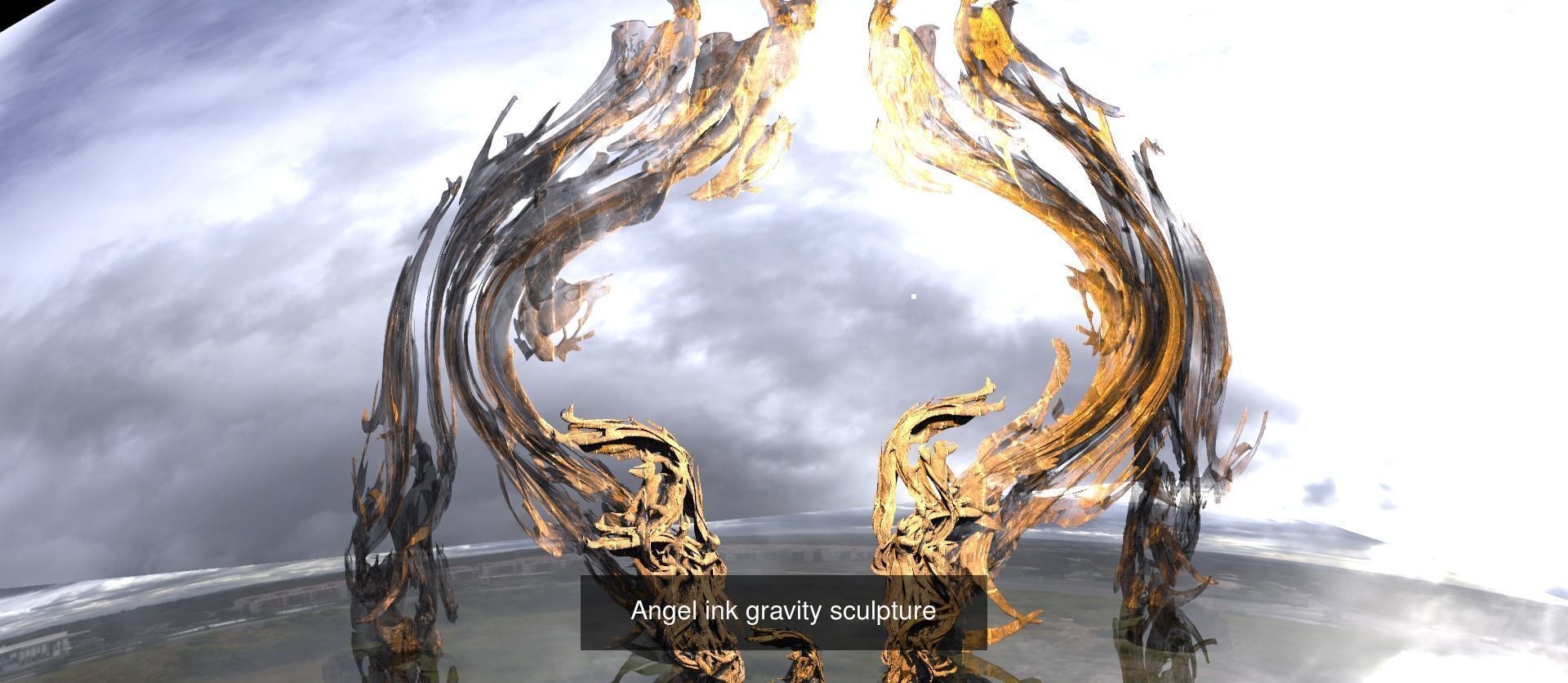 Dantes Angel Ink mirror sculpture collection _28