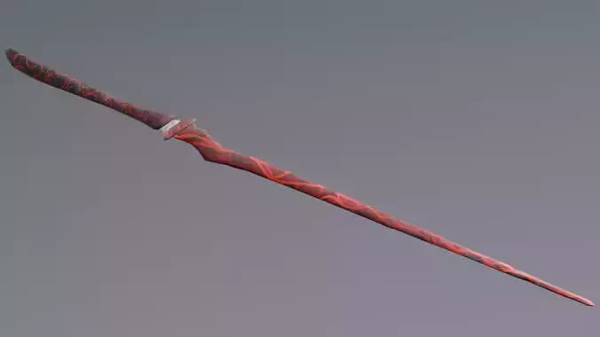 Stylized fantasy weapon Volcanic Fury Blade