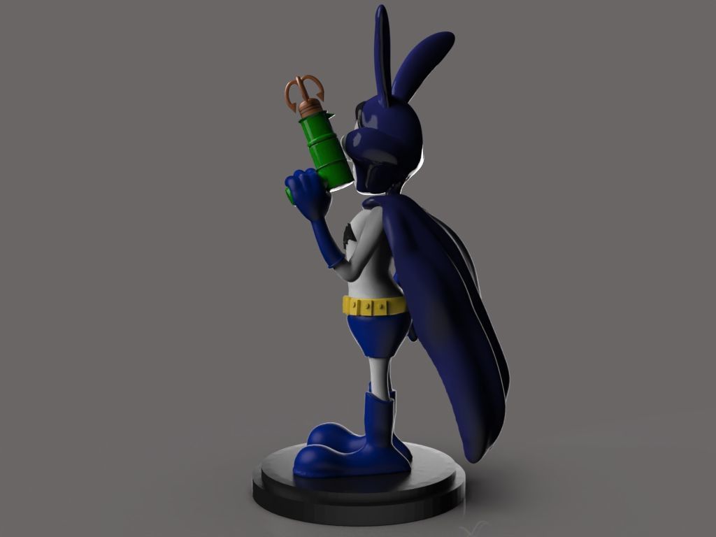 Batman Bugs Bunny 3D print model_3