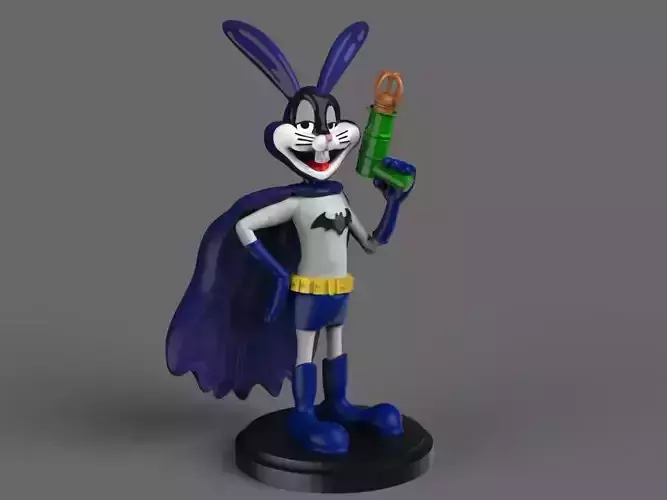 Batman Bugs Bunny 3D print model