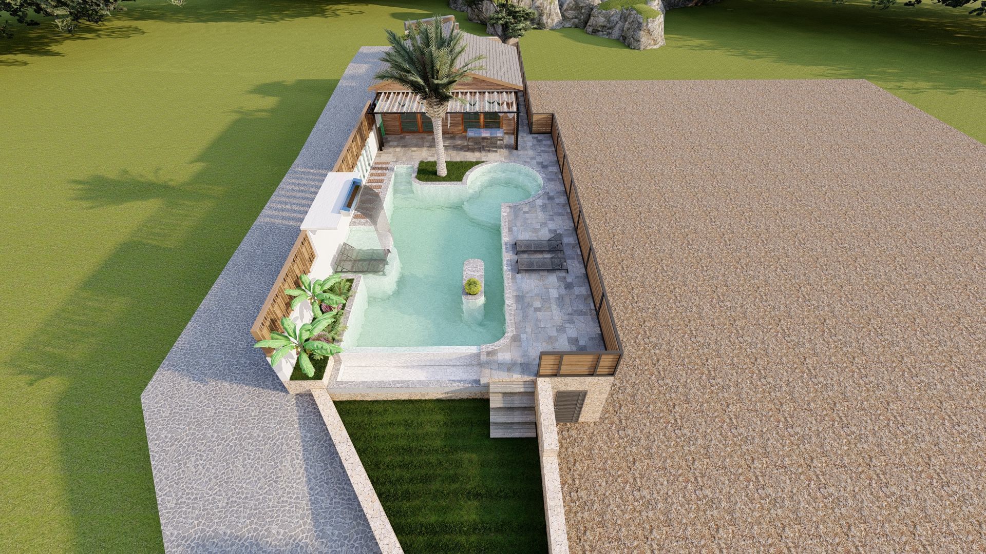 POOL DESIGN Free 3D model_2