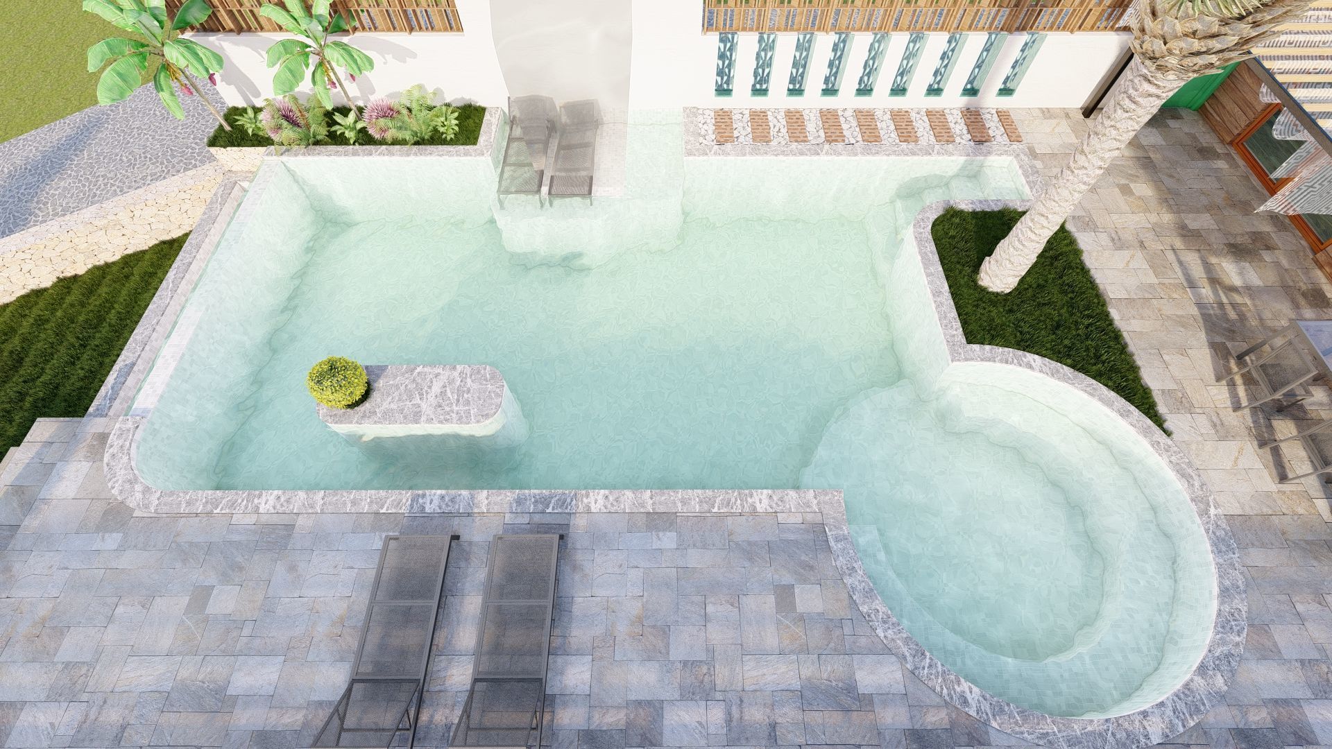POOL DESIGN Free 3D model_5