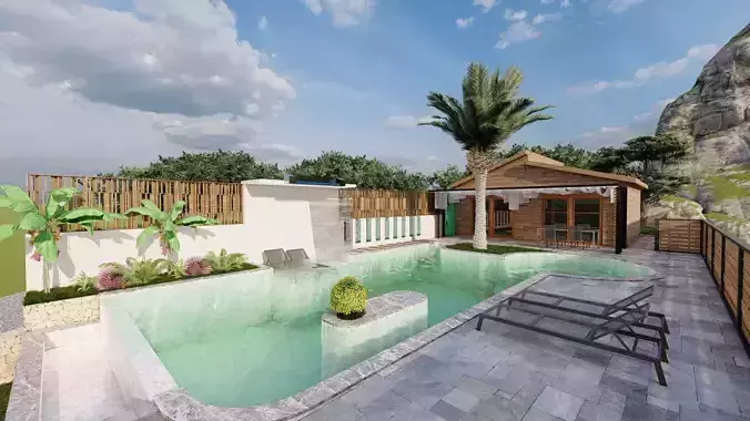 POOL DESIGN Free 3D model