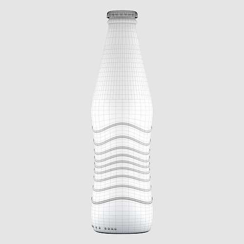 Pepsi  Soda Bottle 33 CL  3D model 4