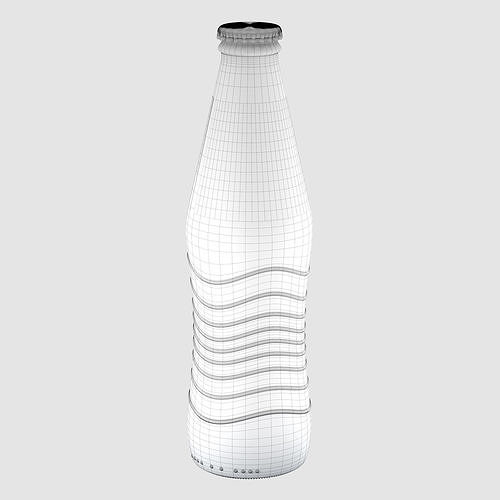 Pepsi  Soda Bottle 33 CL  3D model 5