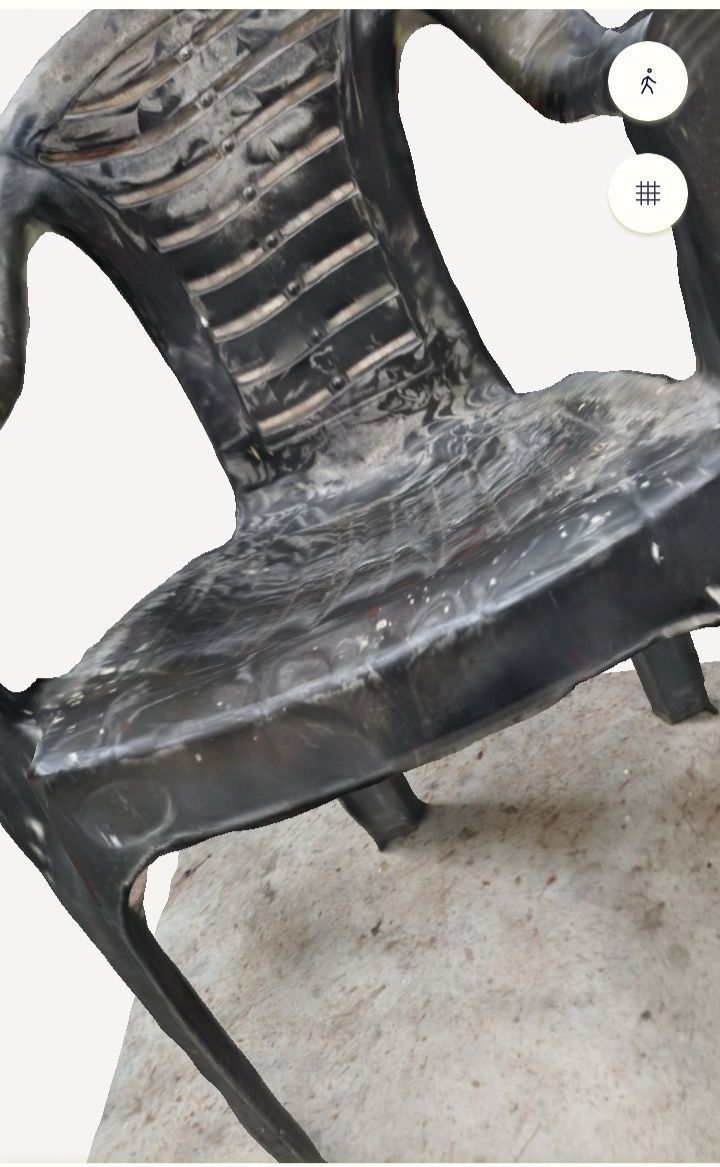 ultra Realistic Chair Broken village 3D model_4