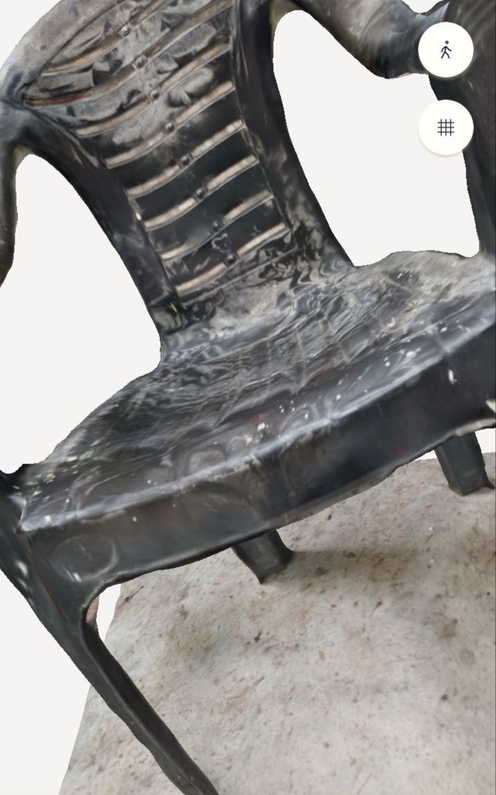 ultra Realistic Chair Broken village 3D model_5