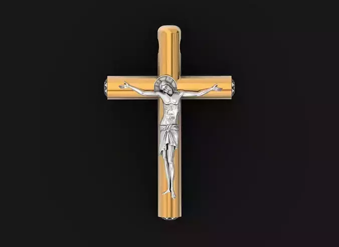 cross crucifix with Jesus Christ 1374