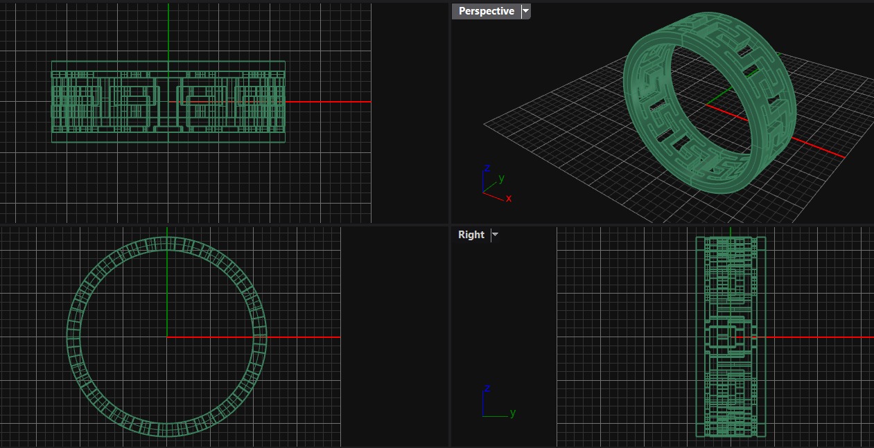 versace ring Free 3D print model_2