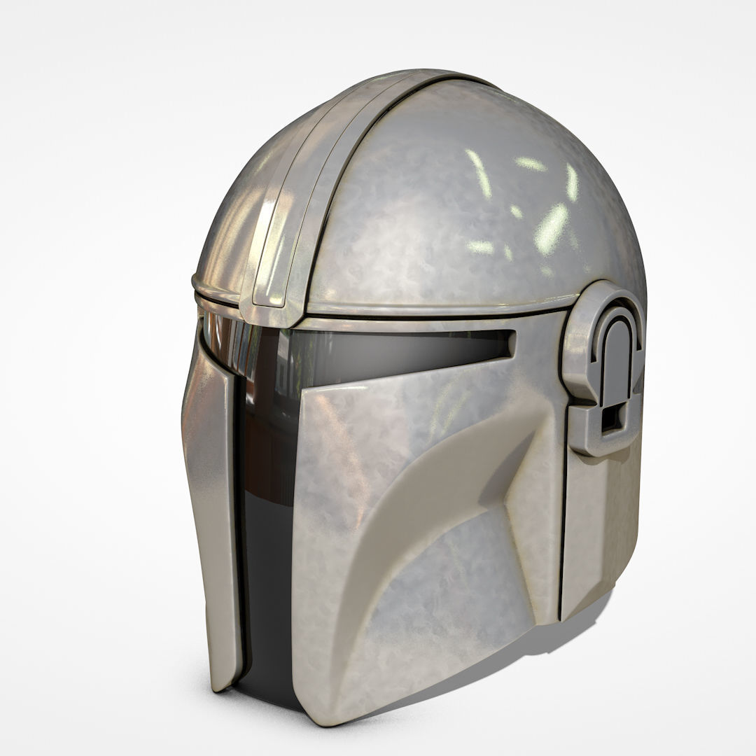 Mandalorian Helmet STL 3D Print Files 3D print model_3