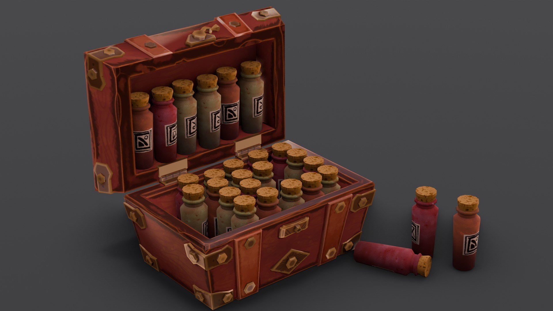 Medicine Kit 3D Model  Low-poly 3D model_5