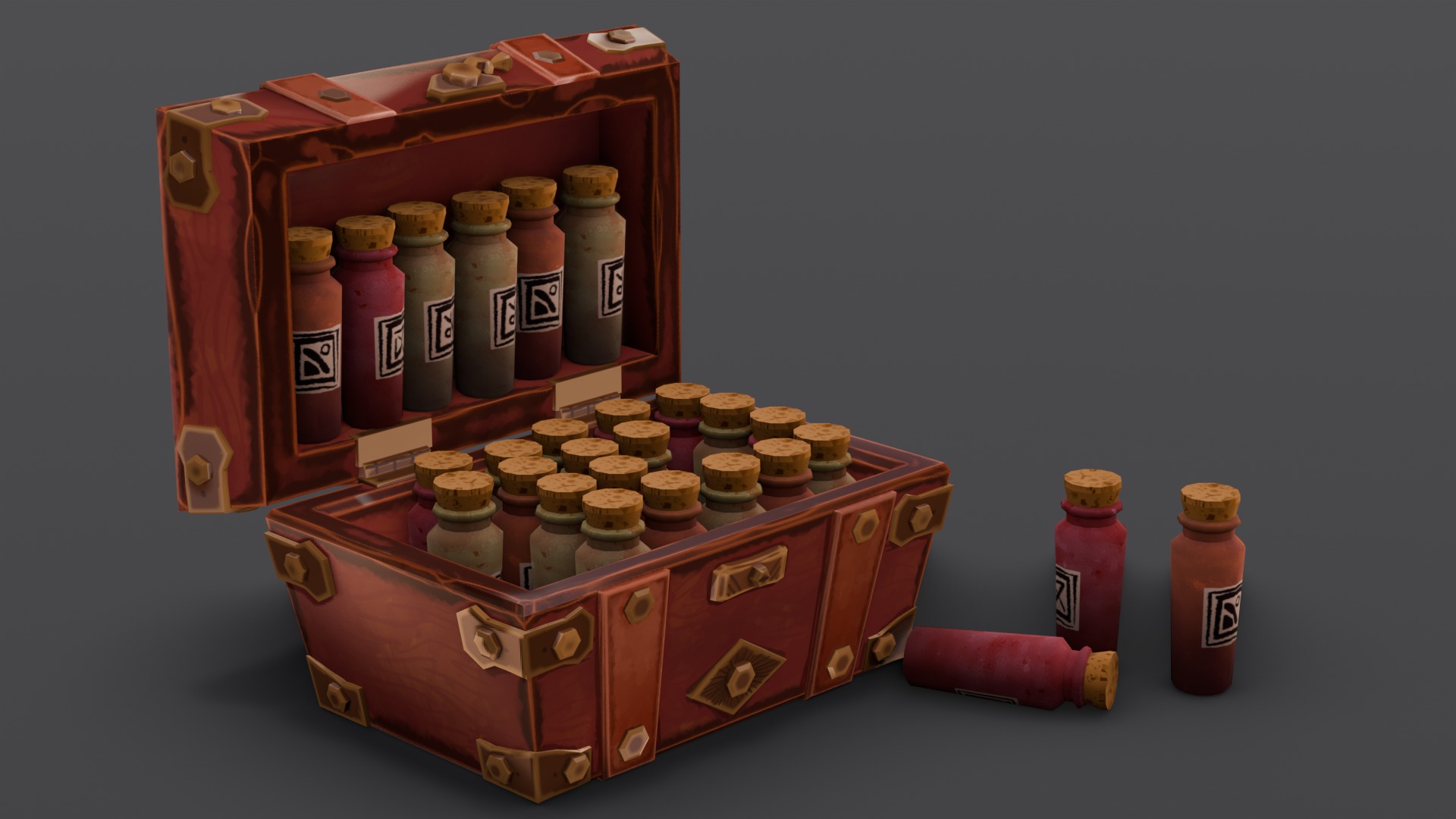 Medicine Kit 3D Model  Low-poly 3D model_21