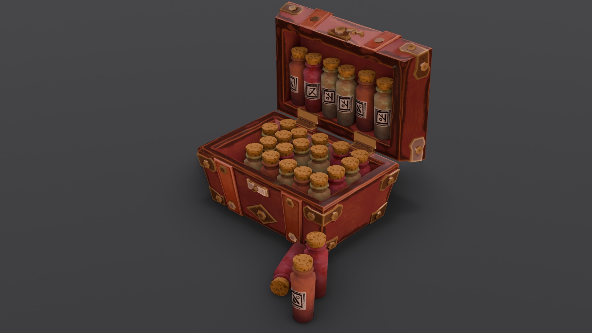 Medicine Kit 3D Model  Low-poly 3D model_6