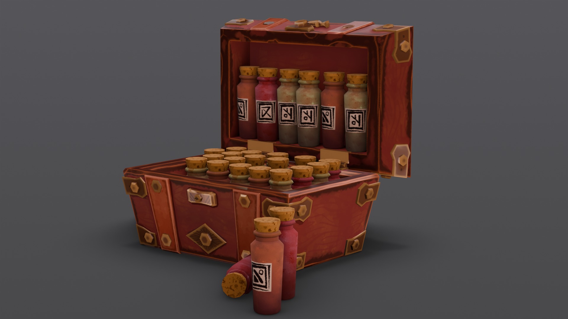 Medicine Kit 3D Model  Low-poly 3D model_20