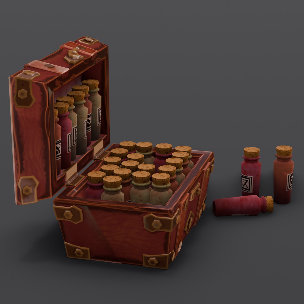Medicine Kit 3D Model  Low-poly 3D model_8