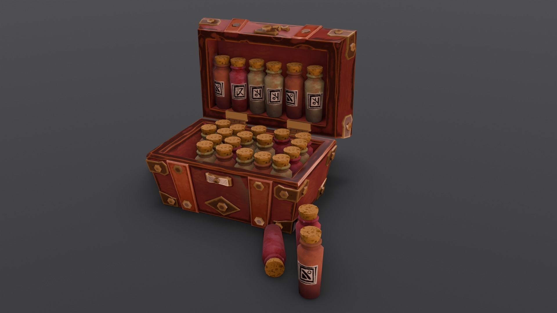 Medicine Kit 3D Model  Low-poly 3D model_1