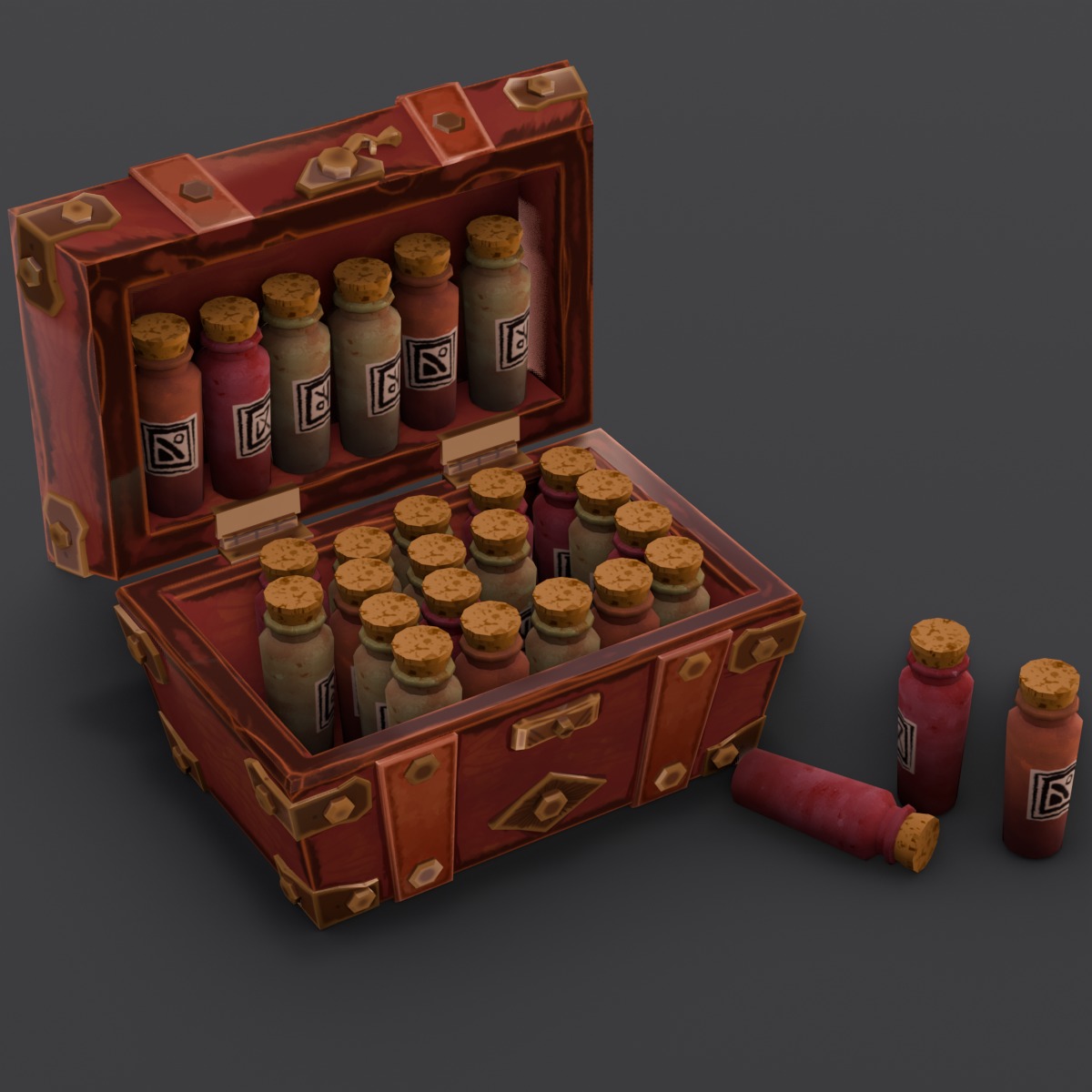 Medicine Kit 3D Model  Low-poly 3D model_10