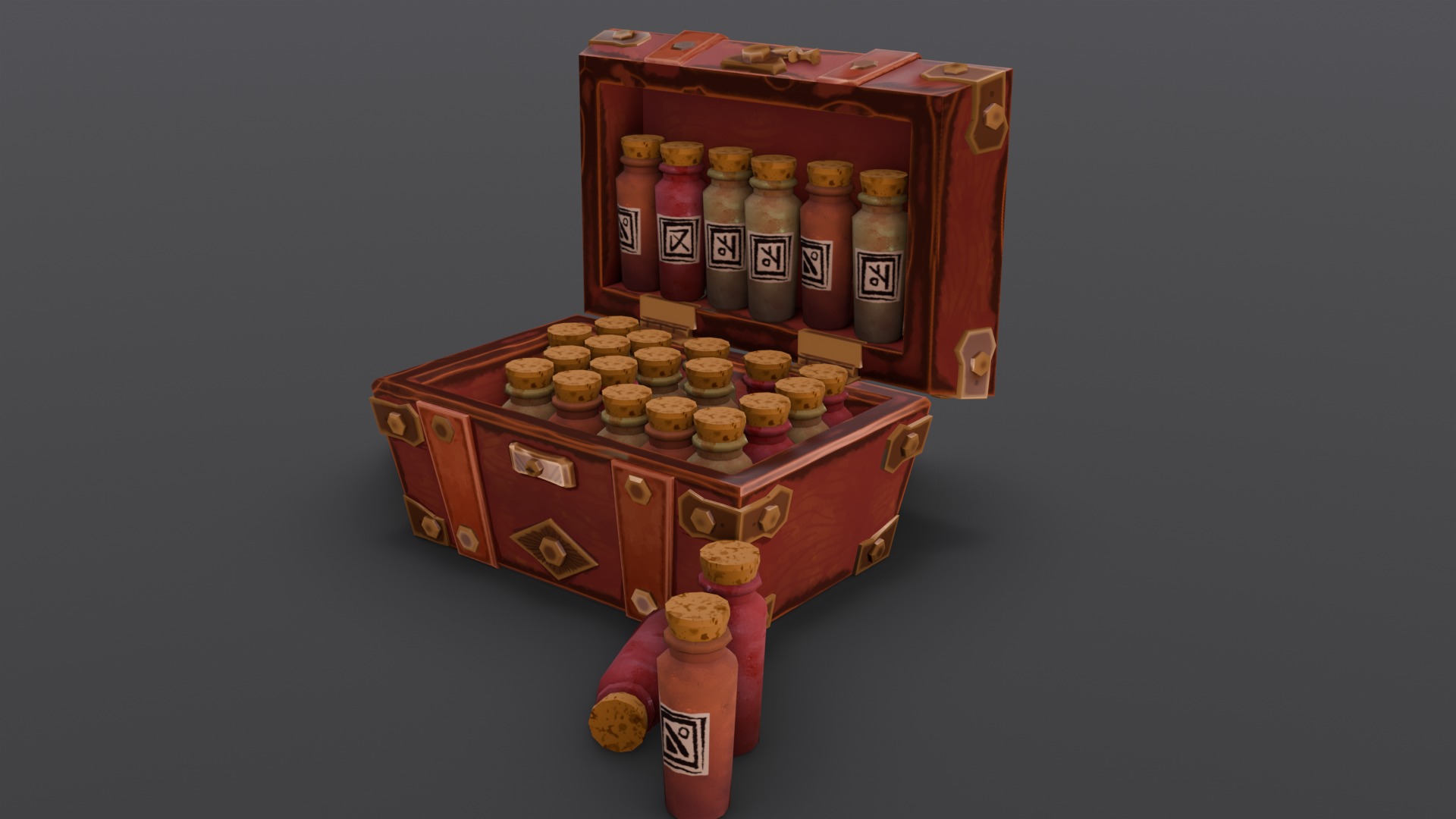Medicine Kit 3D Model  Low-poly 3D model_17