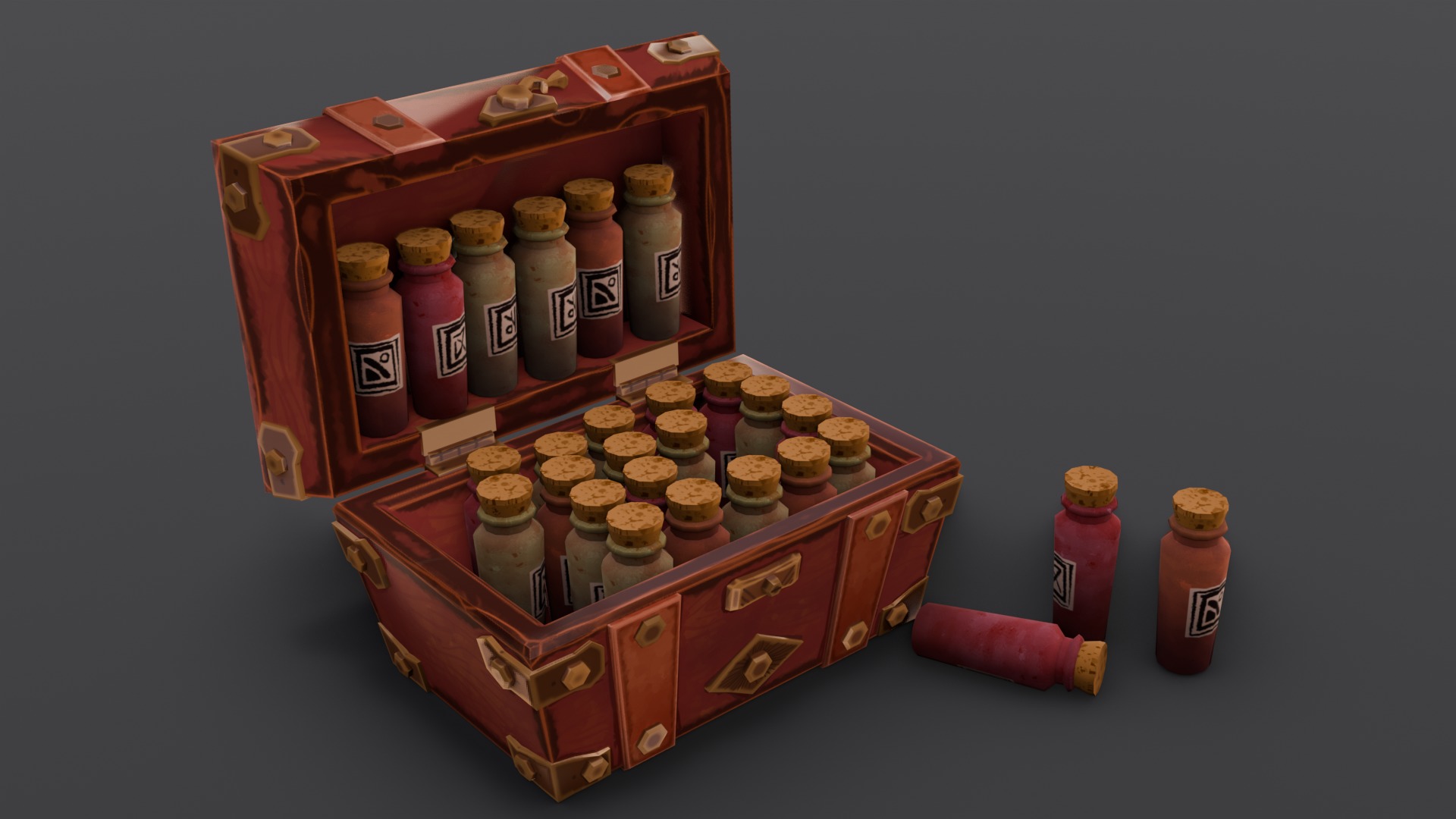 Medicine Kit 3D Model  Low-poly 3D model_11