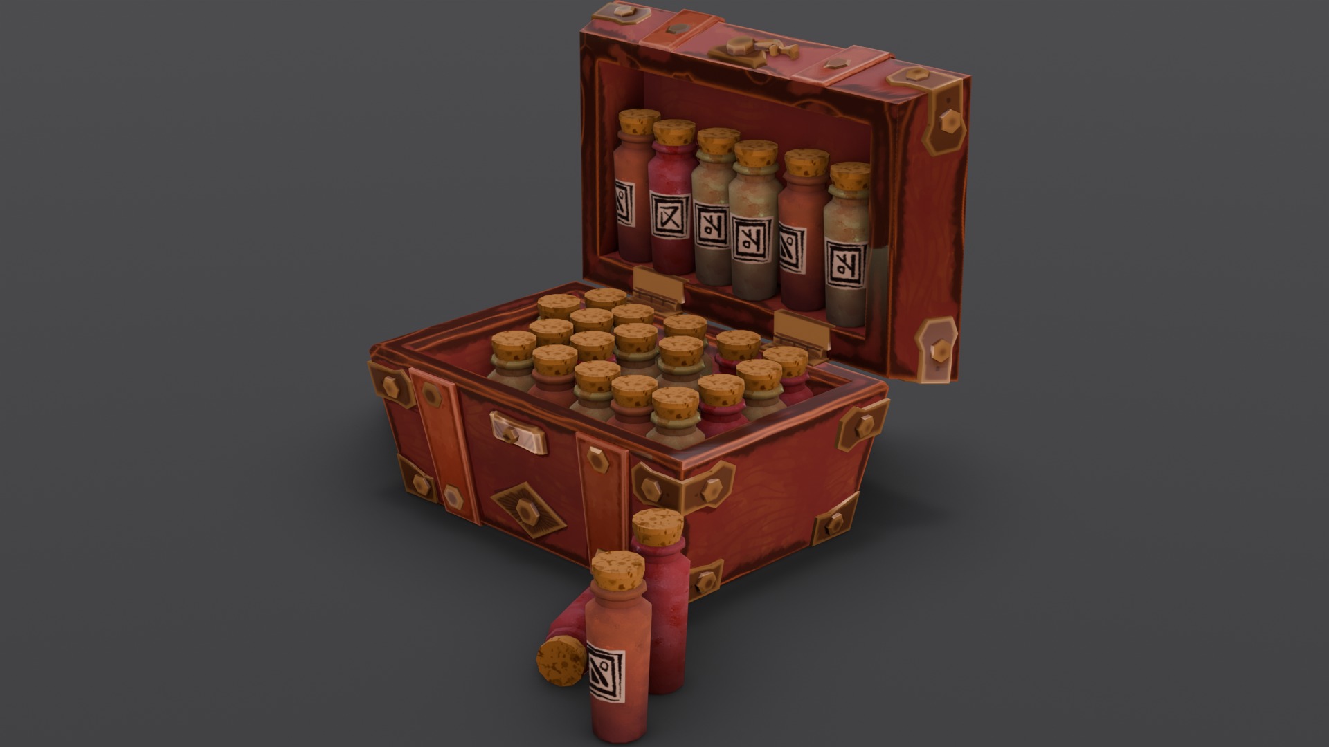 Medicine Kit 3D Model  Low-poly 3D model_2