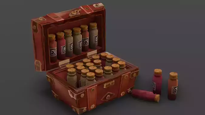 Medicine Kit 3D Model 