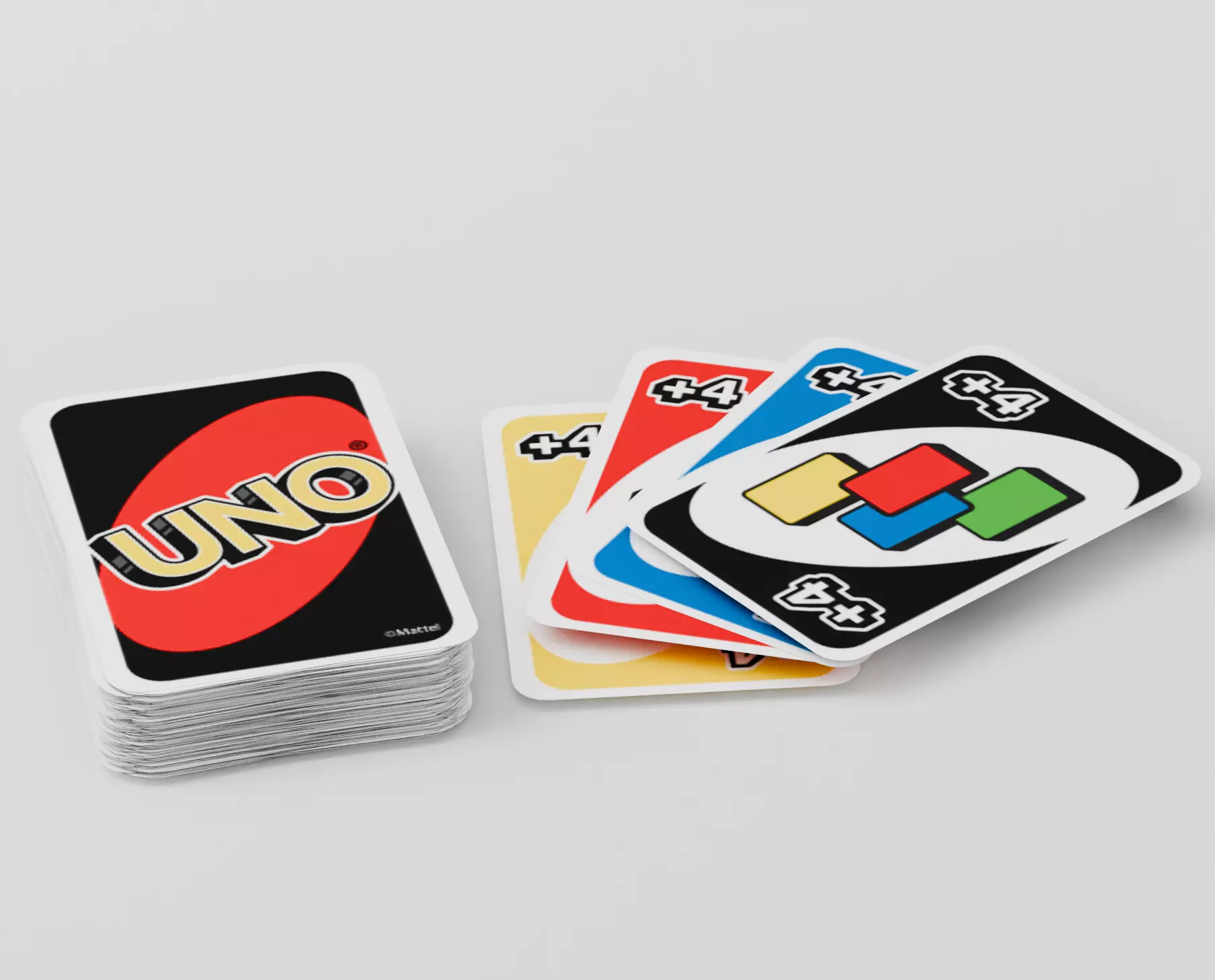 UNO Deck 3D Model 3D model