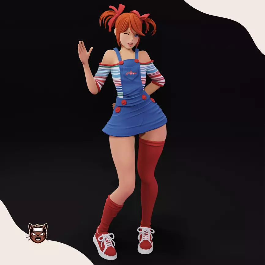 CHUCKY BISHOUJO - KOTOBUKYIA INSPIRED 3D print model_0