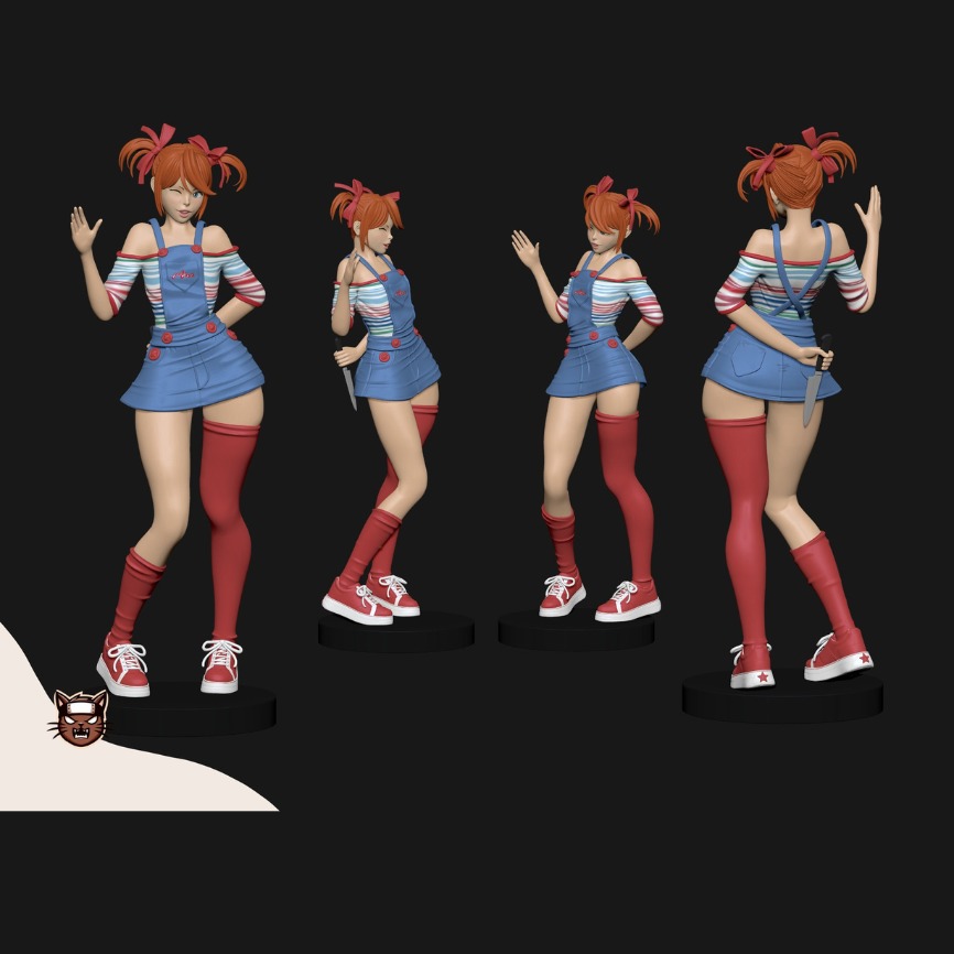 CHUCKY BISHOUJO - KOTOBUKYIA INSPIRED 3D print model_1