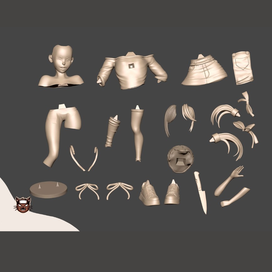 CHUCKY BISHOUJO - KOTOBUKYIA INSPIRED 3D print model_2