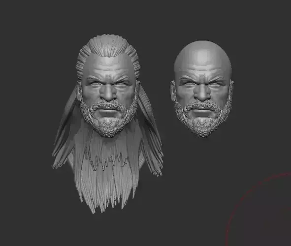 Triple HHH Headsculpt for Action Figures