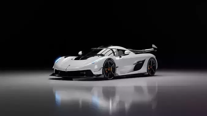 Koenigsegg Jesko and Scenario