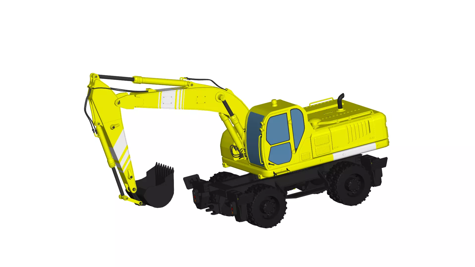 Excavator 3D model