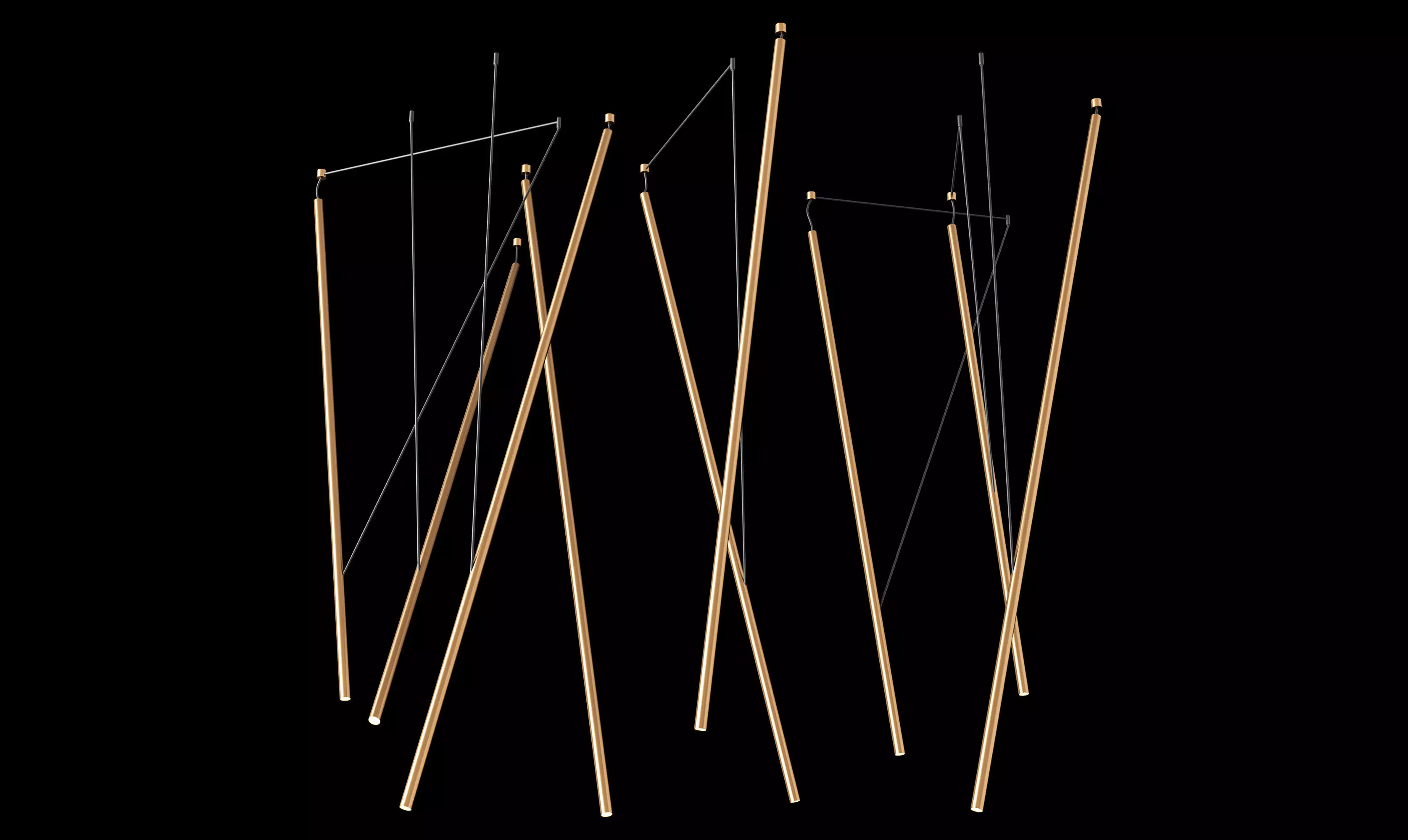 chandelier MACARENA 3D model_0