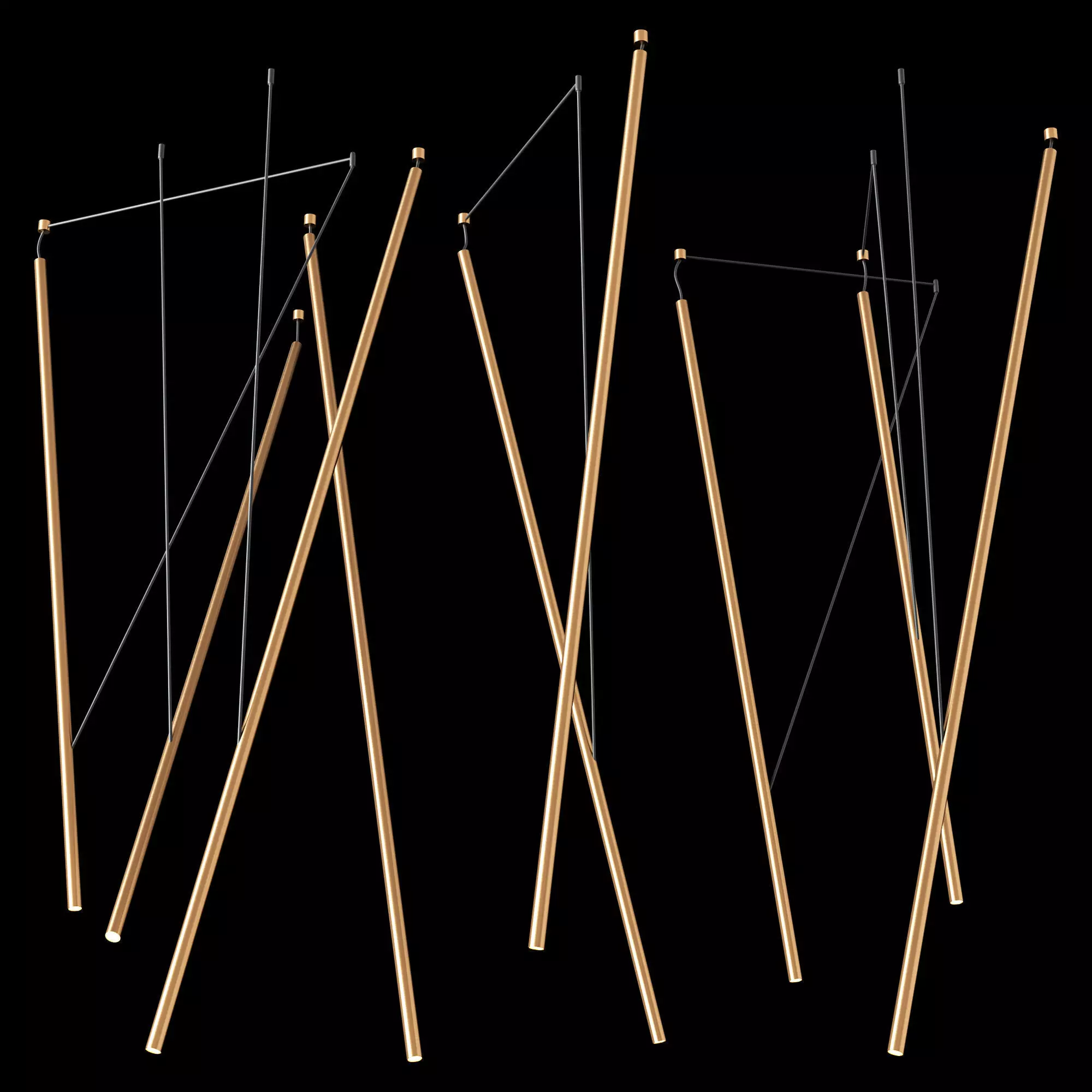 chandelier MACARENA 3D model_2