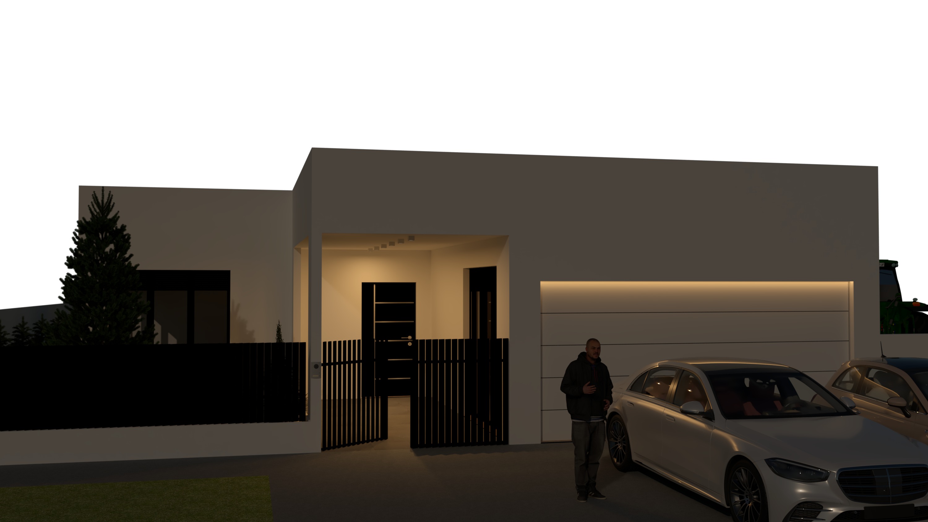 Luxury Interior SketchUp Template 3D model_6