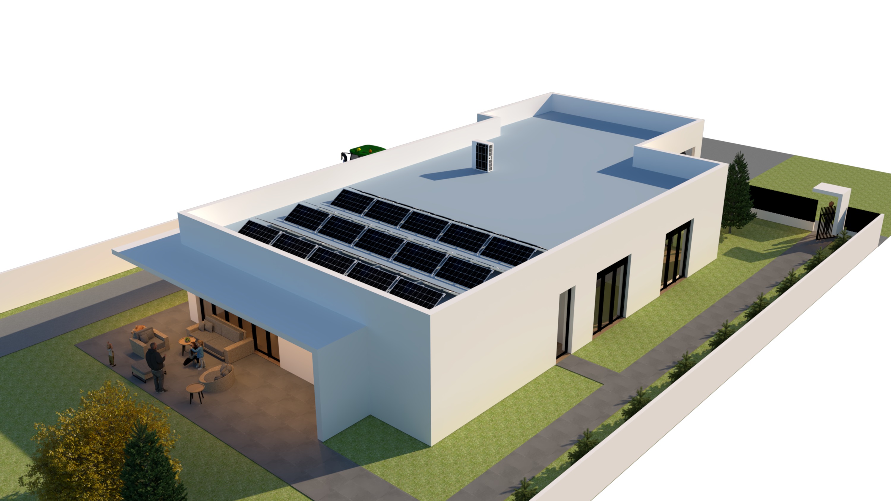 Luxury Interior SketchUp Template 3D model_4