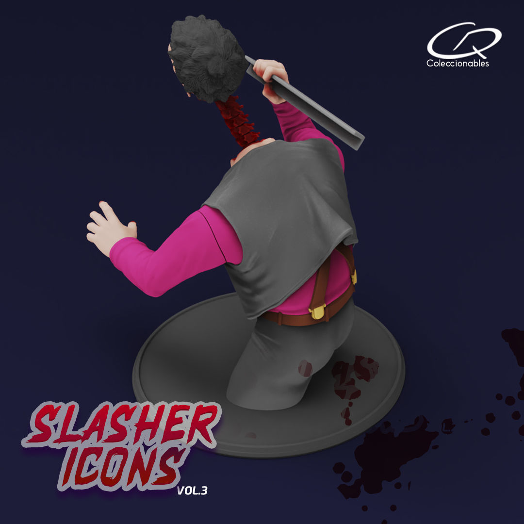 Slasher Icons - Return of the living Dead 3 - Santos  3D print model_11