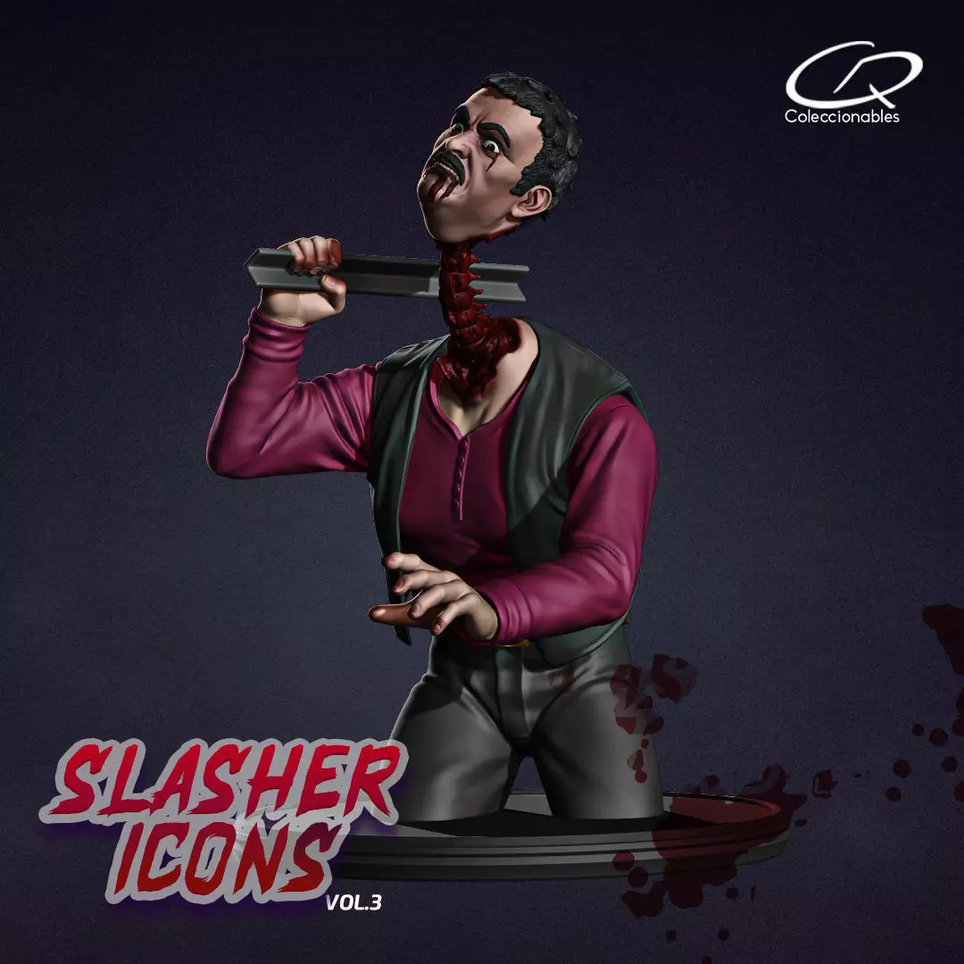 Slasher Icons - Return of the living Dead 3 - Santos  3D print model_0