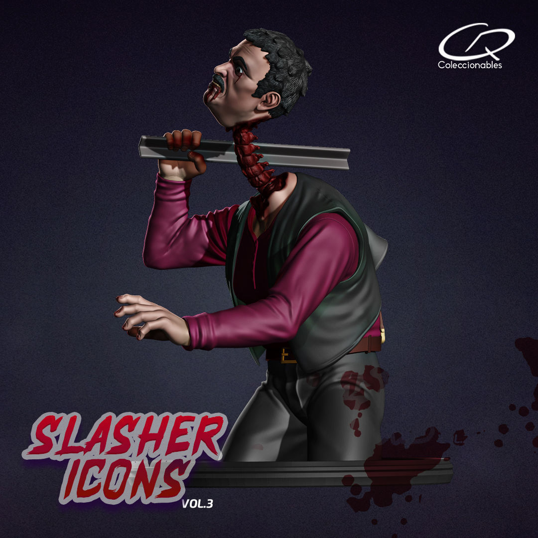 Slasher Icons - Return of the living Dead 3 - Santos  3D print model_1