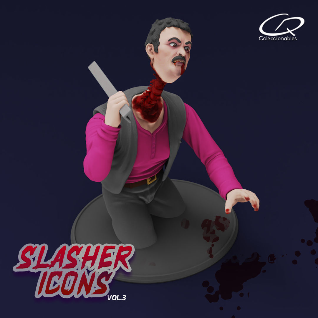 Slasher Icons - Return of the living Dead 3 - Santos  3D print model_10