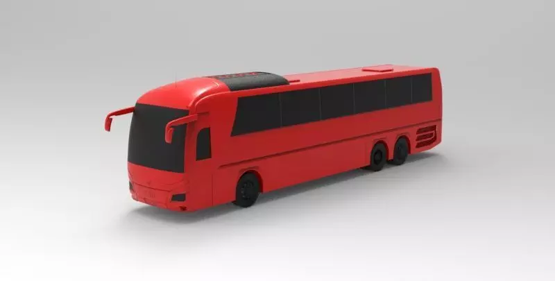 bus - 3D model