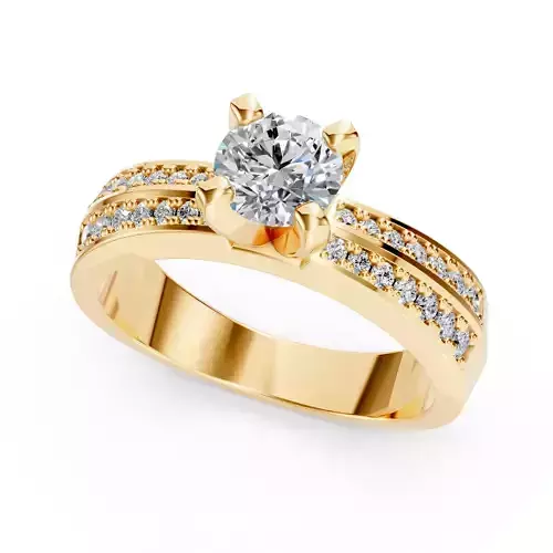 Double Sided Pave Ring