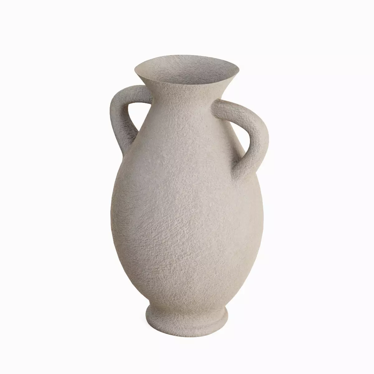 Clay Vase 01 3D model_0