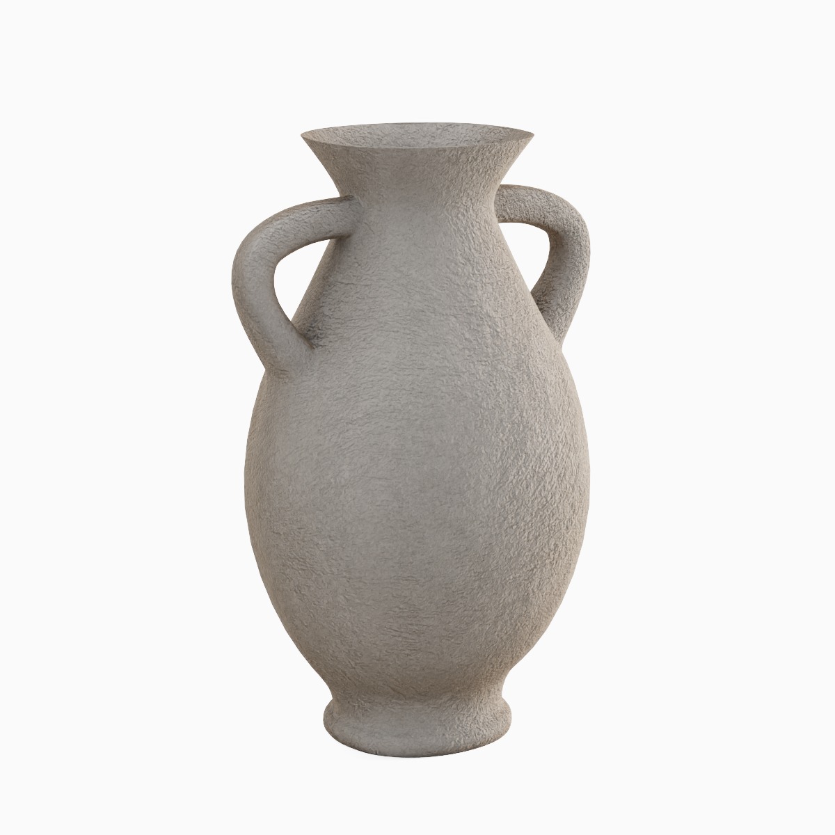 Clay Vase 01 3D model_2