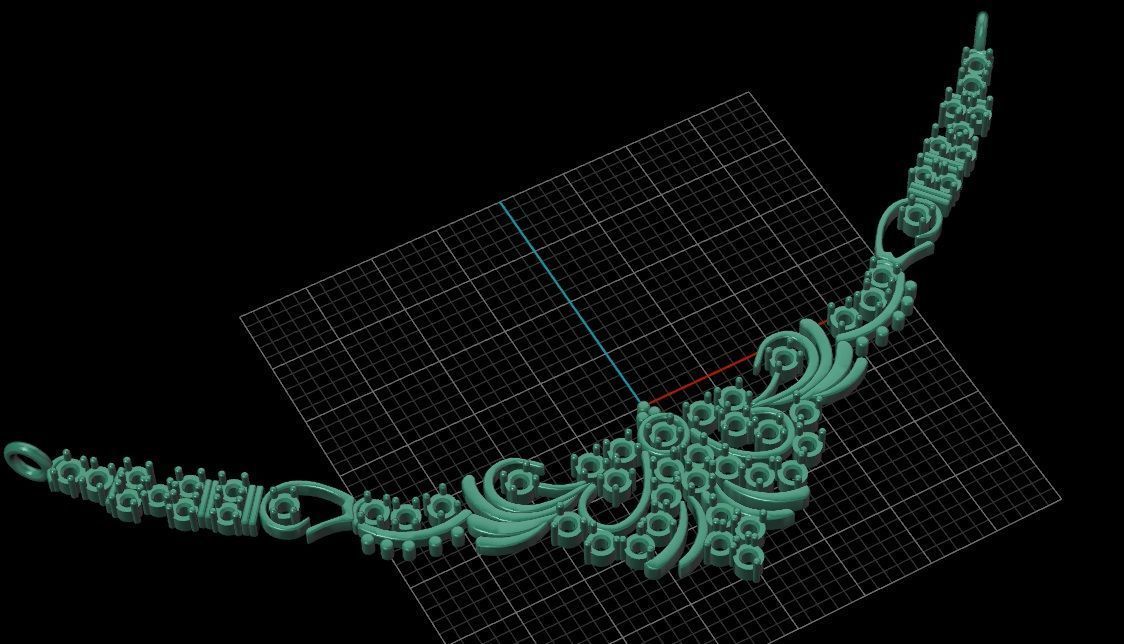 Necklaces 1 3D print model_10