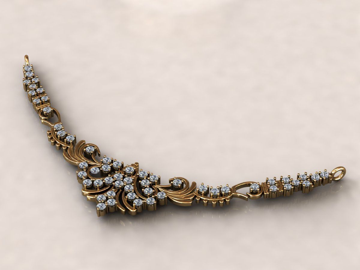 Necklaces 1 3D print model_3